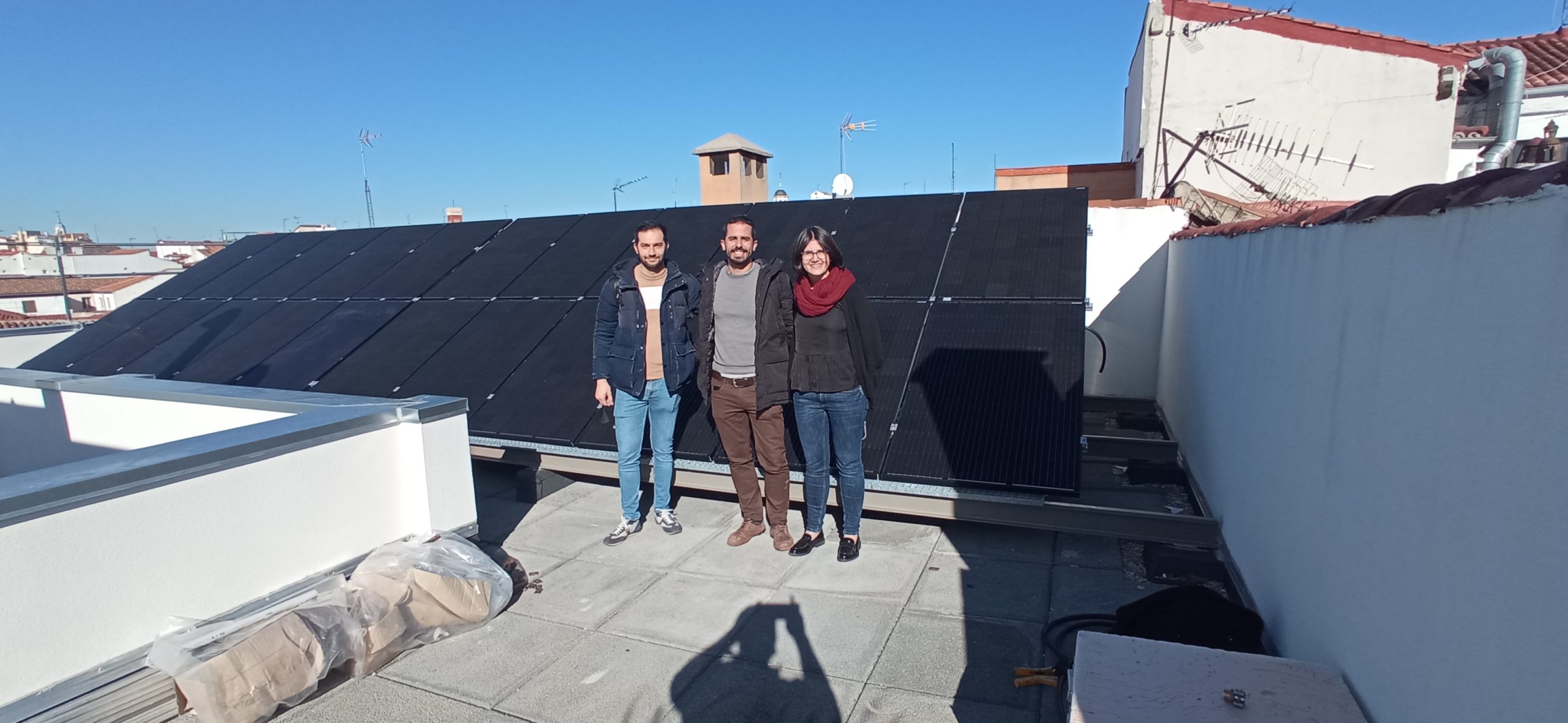 Technical visit in the Madrid demo site